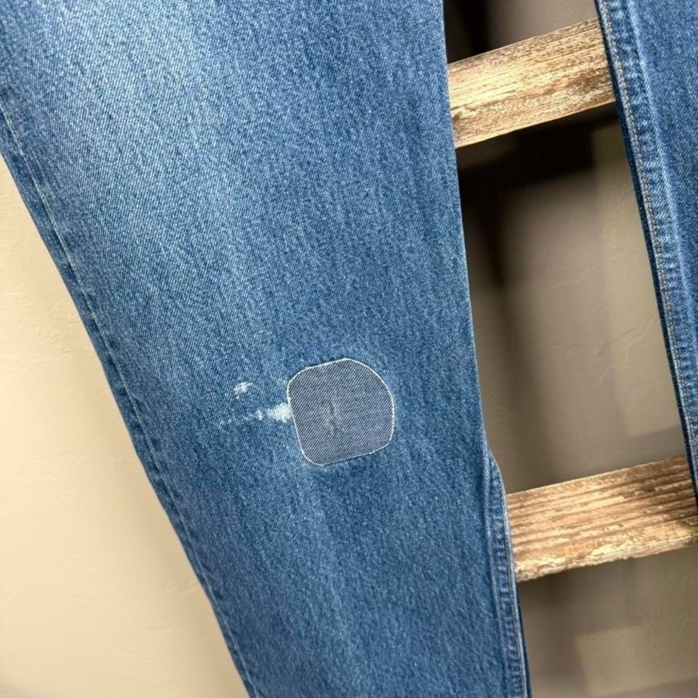 Vintage 02' Levi 501xx Button Fly Blue Denim Jeans size 38x32 - Picture 5 of 8